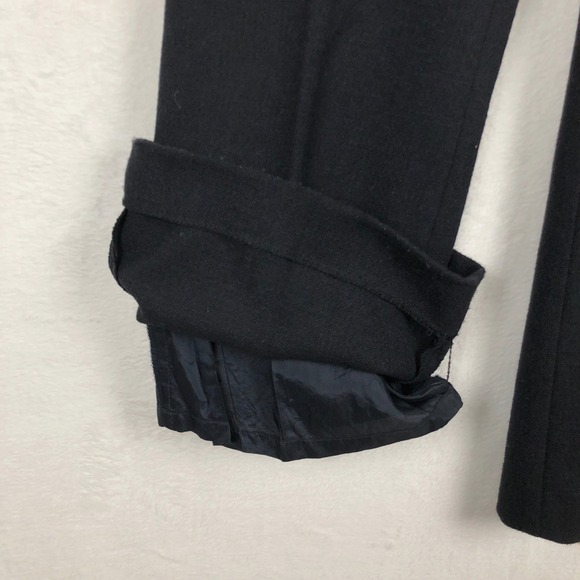 Antonio Melani Wool Blend Pants Women's Sz 10 Navy Blue Lined Trousers Office - Picture 9 of 10
